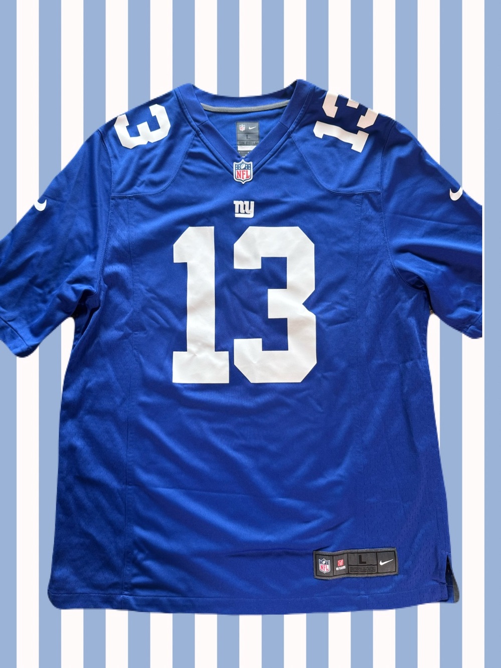 NFL Jersey - OBJ #13 Giants Jersey Men's L Streetwear Sportswear